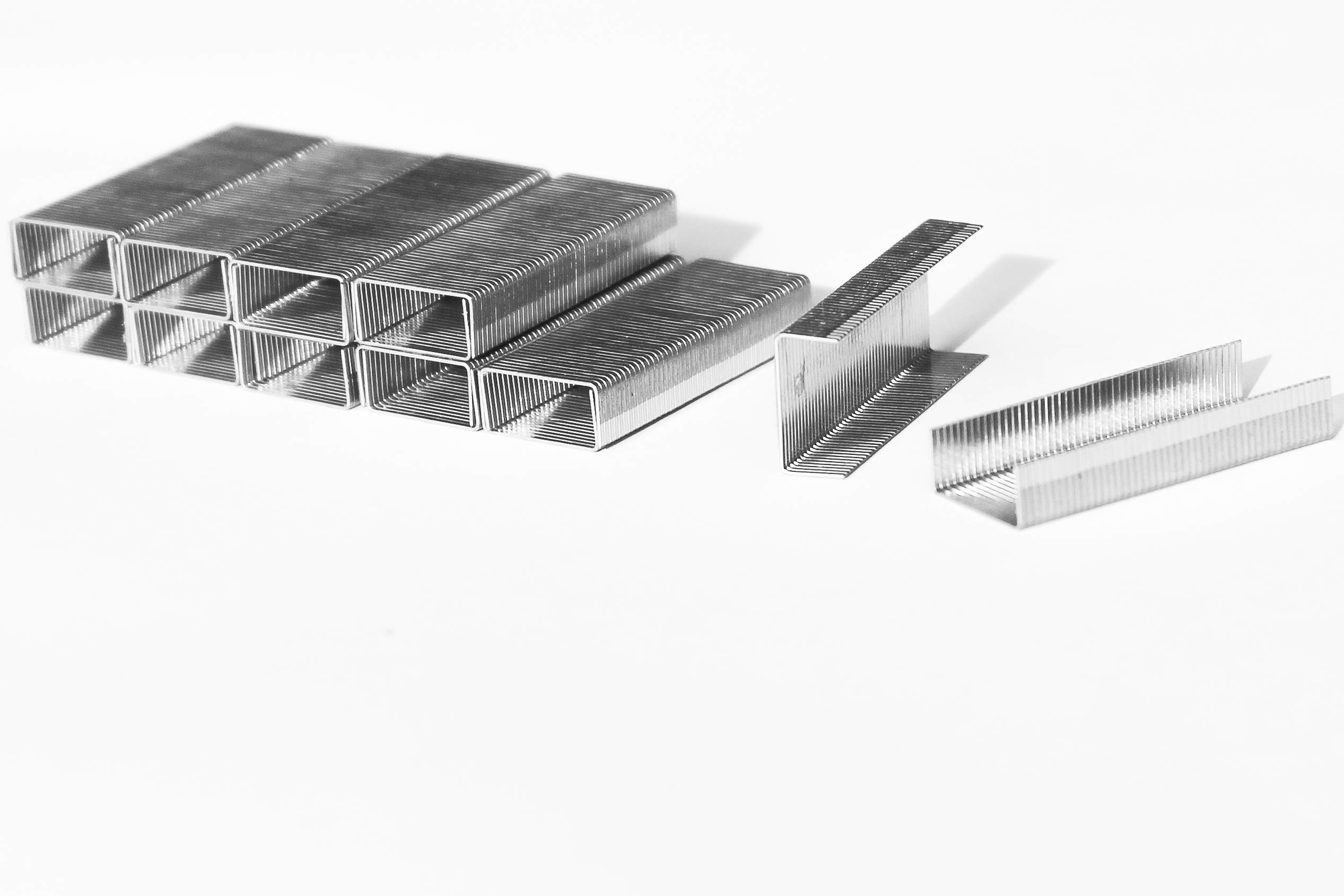 Lot De 5000 Agrafes Type 53, Longueur 12 Mm, Largeur 11,4 Mm, Acier