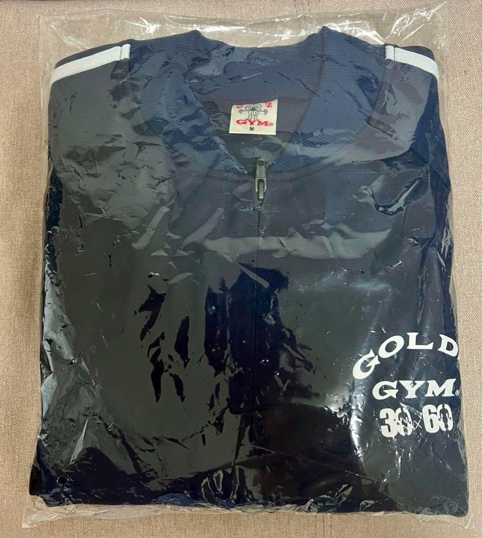 ゴールドジム 限定ジャージ トップスMサイズ GOLD'S GYM ファッション
