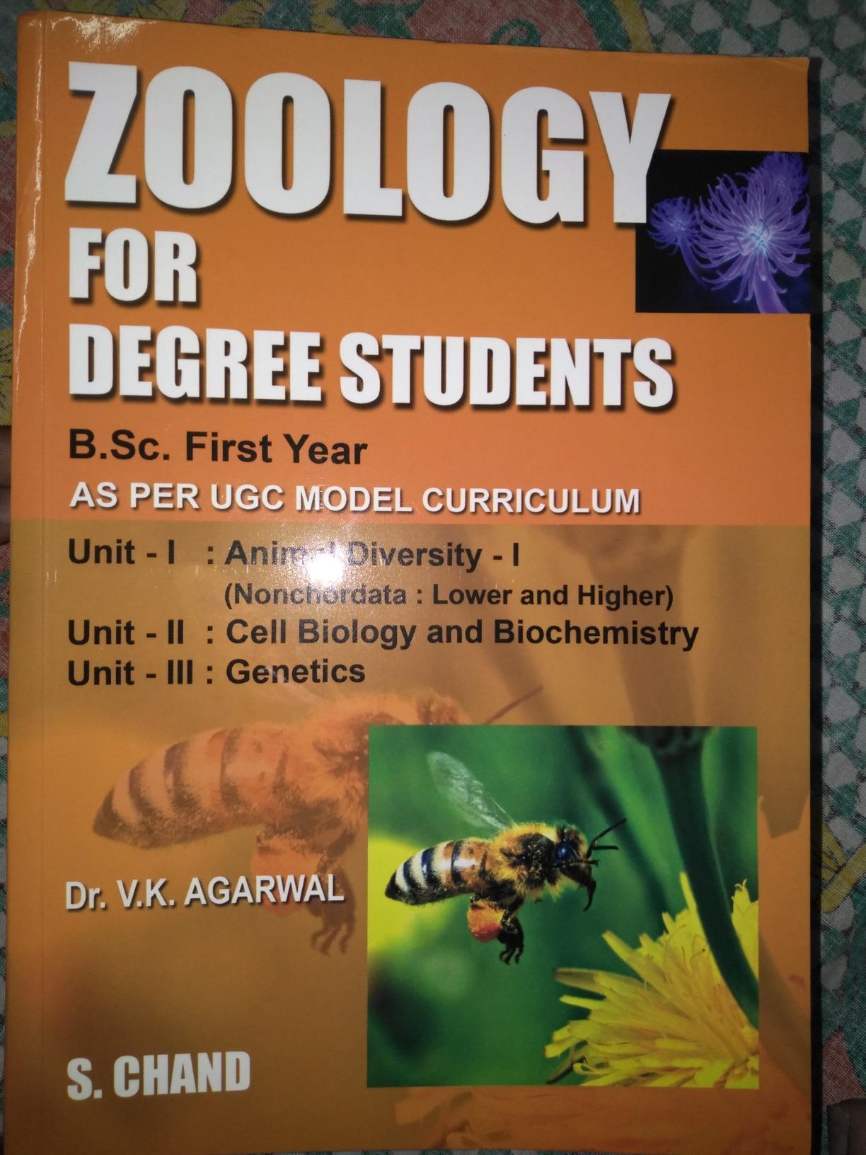 Buy Zoology For Degree Students B.Sc. I Year Book Online at Low Prices ...