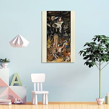 『楽園』絵画・インテリア Amazon.co.jp: Hieronymus Boschヒエロニムス・ボス絵画作品