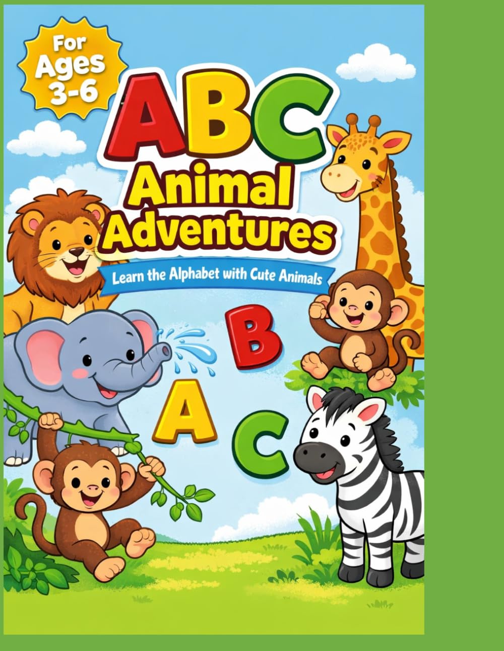ABC Animal Adventures Coloring Book