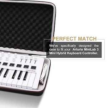 Amazon.com: LTGEM Controller Case for Arturia MiniLab 3 Mini