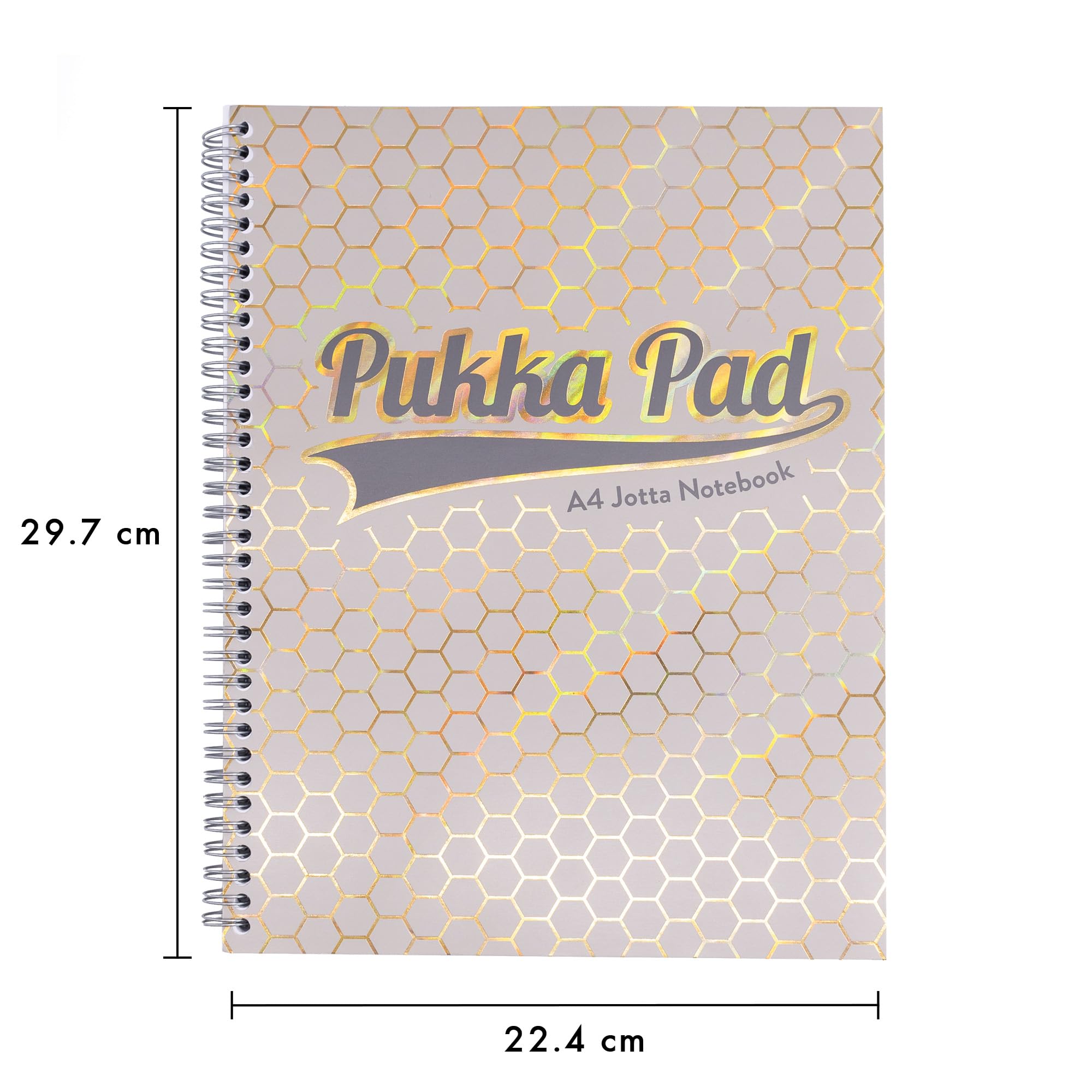 Pukka Pad Haze A4 Jotta Notebook, Pack of 3 Card Cover Wire-Bound Notepads with 200 Pages - Image 3
