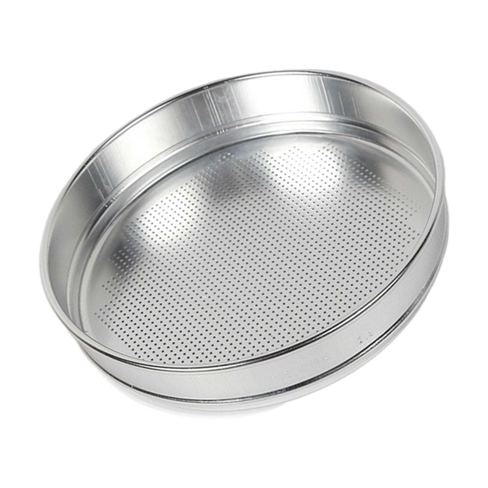 Nucelit Professional Baking Sieve Fine Meshes Screen Aluminum Metal Strainer for Sifting Flour Sugar Dry Ingredient Baking Tool Ergonomic Flour Sieve