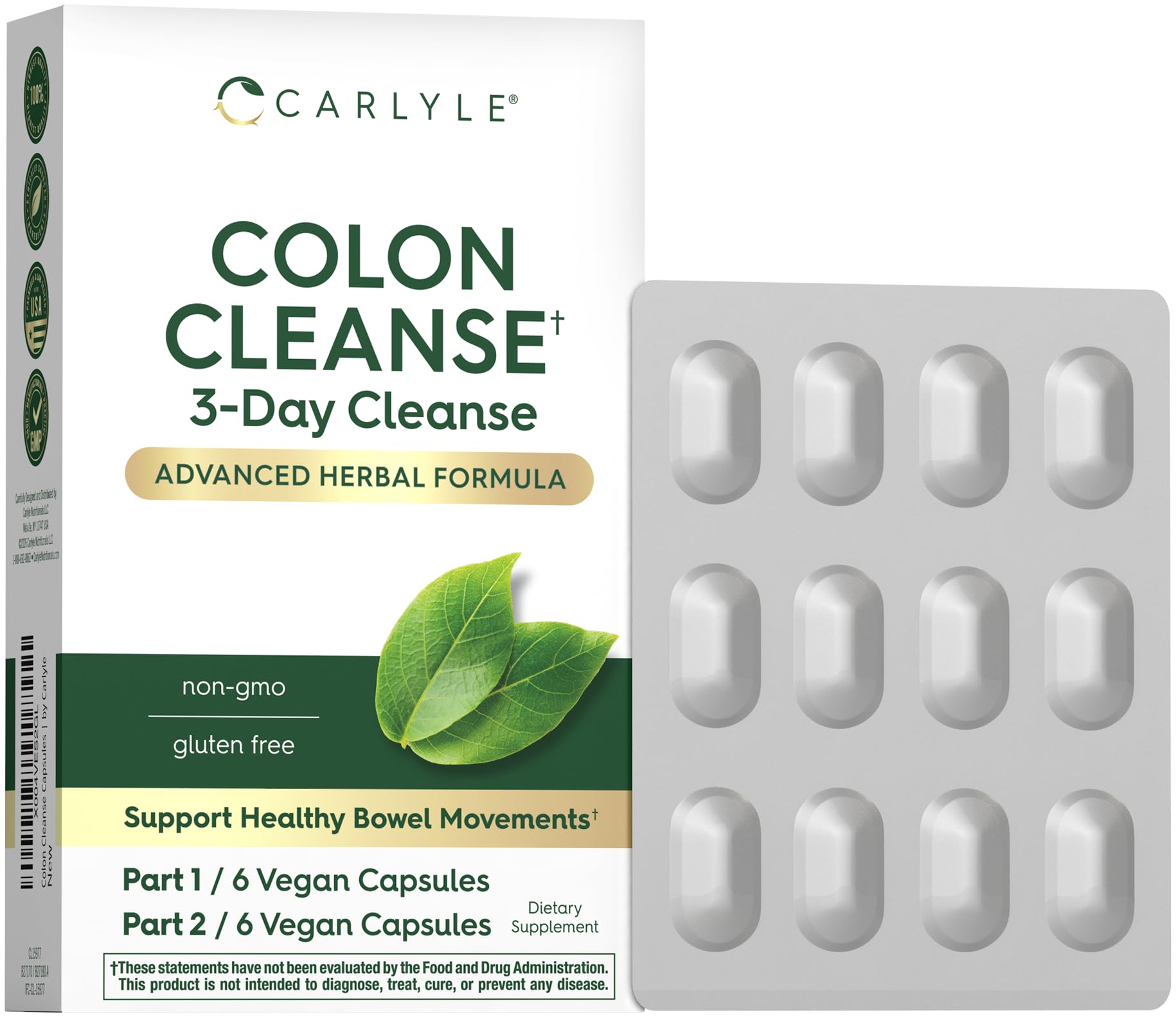 Carlyle Colon Cleanse bottle