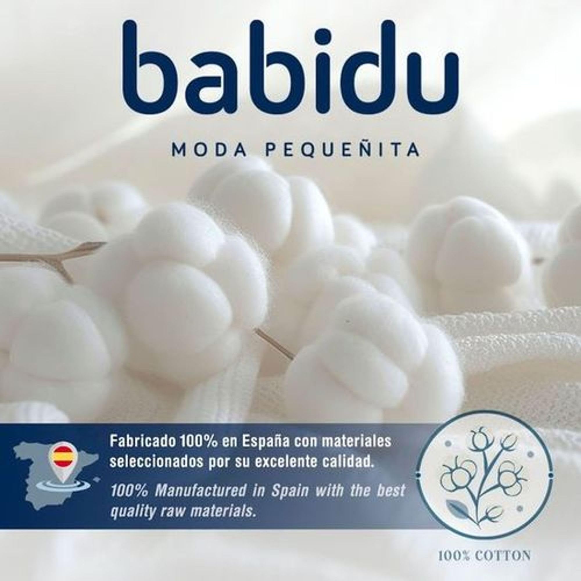 BABIDU Camiseta Interior Niños Unisex Cuello Medio Alto Semicisne Manga Larga Algodón Poliéster 2-16 Años