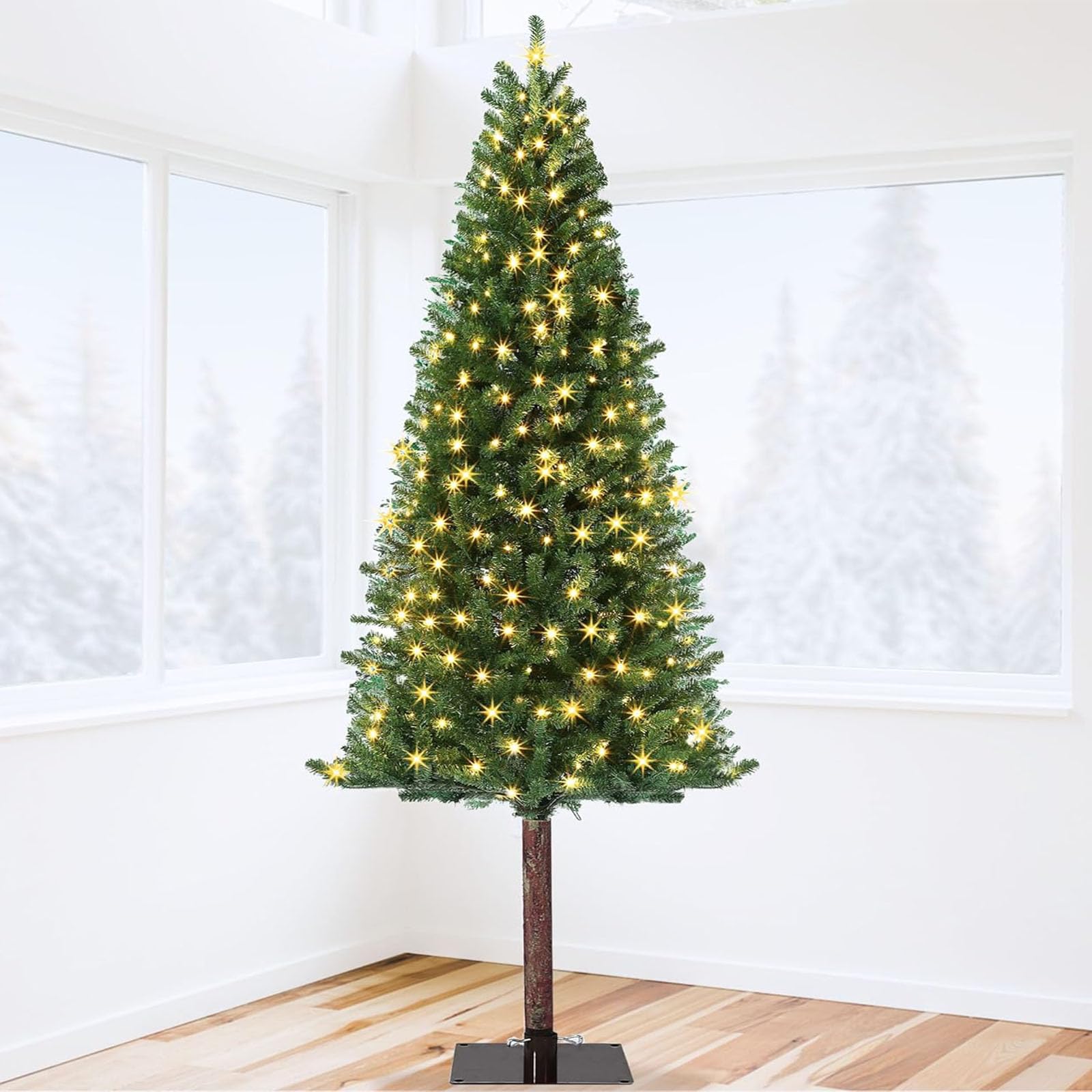 Amazon.com: Garvee 6 ft Christmas Tree, 6 ft Artificial Prelit