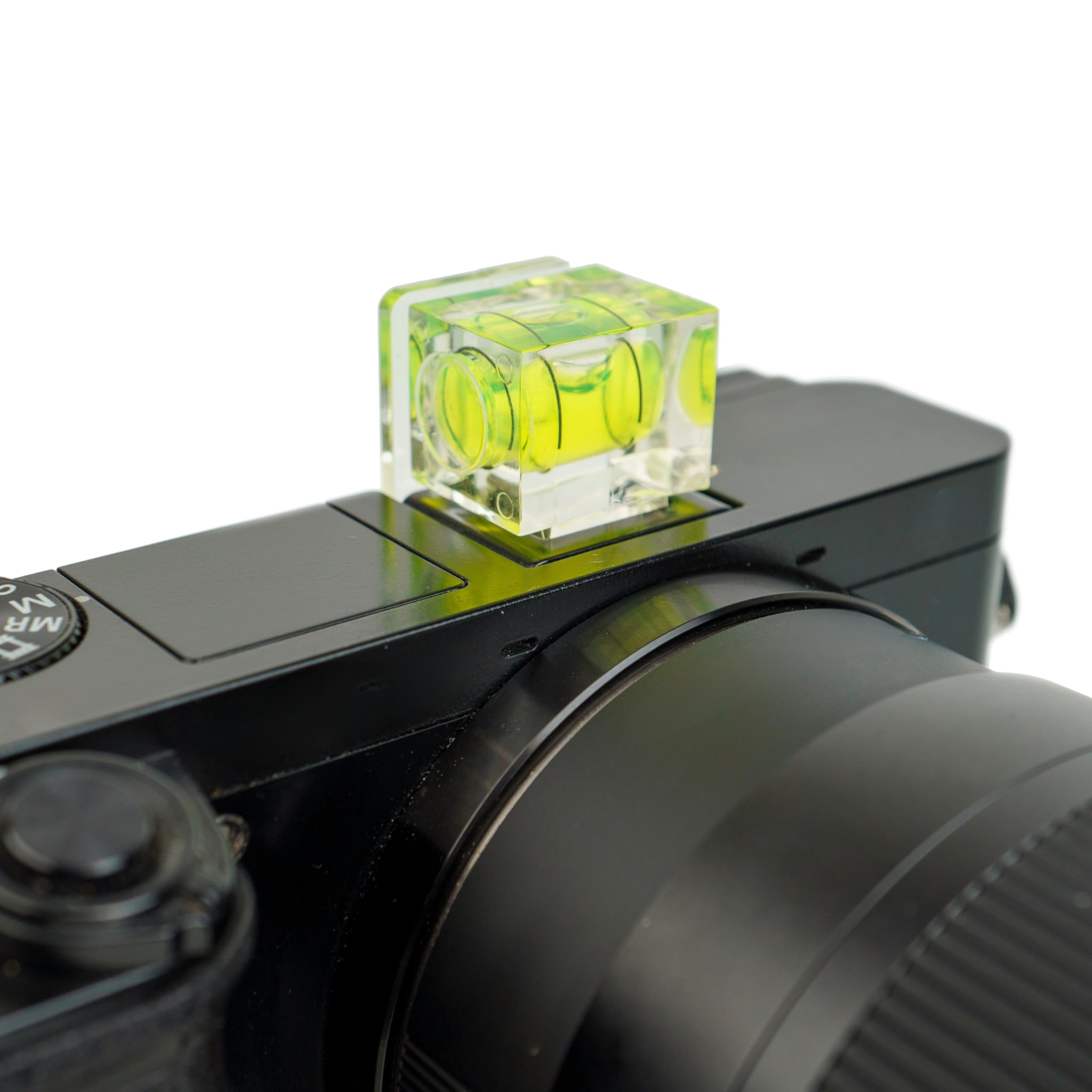 Copri slitta flash esterno con livella a bolla d'aria, set di 3 copri slitta per Panasonic serie DMC-FZ, serie G, Sony Alpha, livellatore per macchina fotografica, coperchio di protezione hot shoe