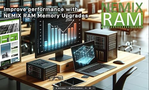 Miniatura 3 de 256GB 4x64GB DDR4-3200 PC4-25600 2Rx4 RDIMM ECC Memoria Registrada por NEMIX RAM