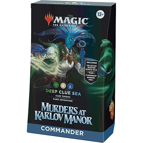 Magic: The Gathering Murders at Karlov Manor Commander Deck - Deep Clue Sea
