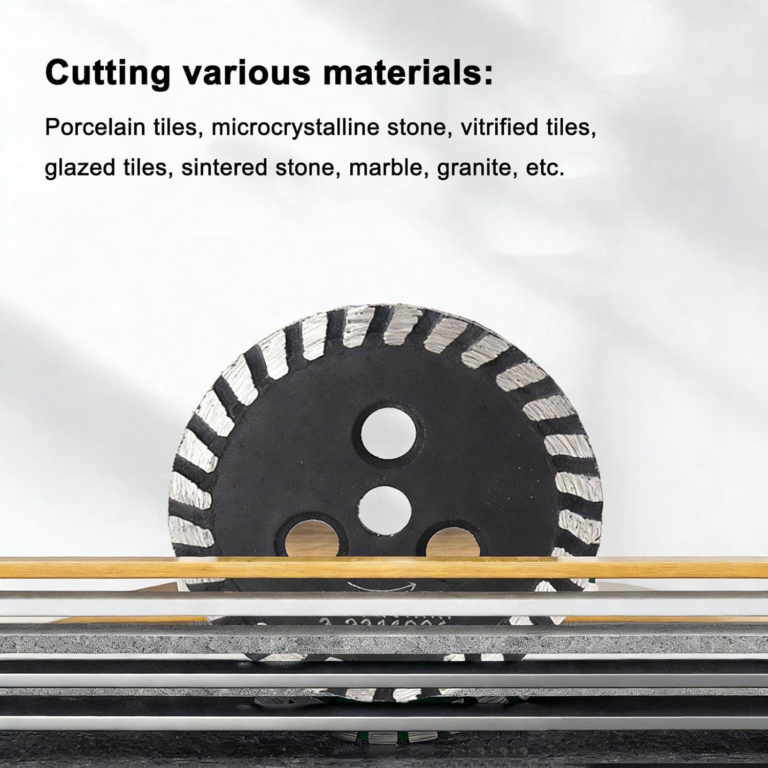 Precision Diamond Carving Wheel 50mm 5/8-11 Flange High Density Diamond Blade Wet Dry Use Diamonds Metal Cutting Saw for Angle Grinders Rotary Tools Power Drills