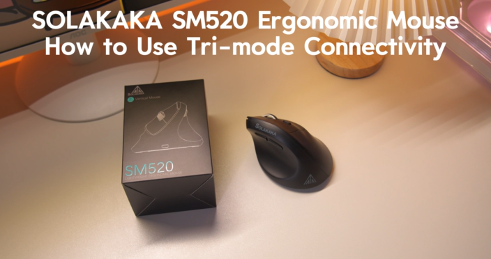 Amazon.com: SOLAKAKA SM520 Ergonomic Mouse with 24000 DPI