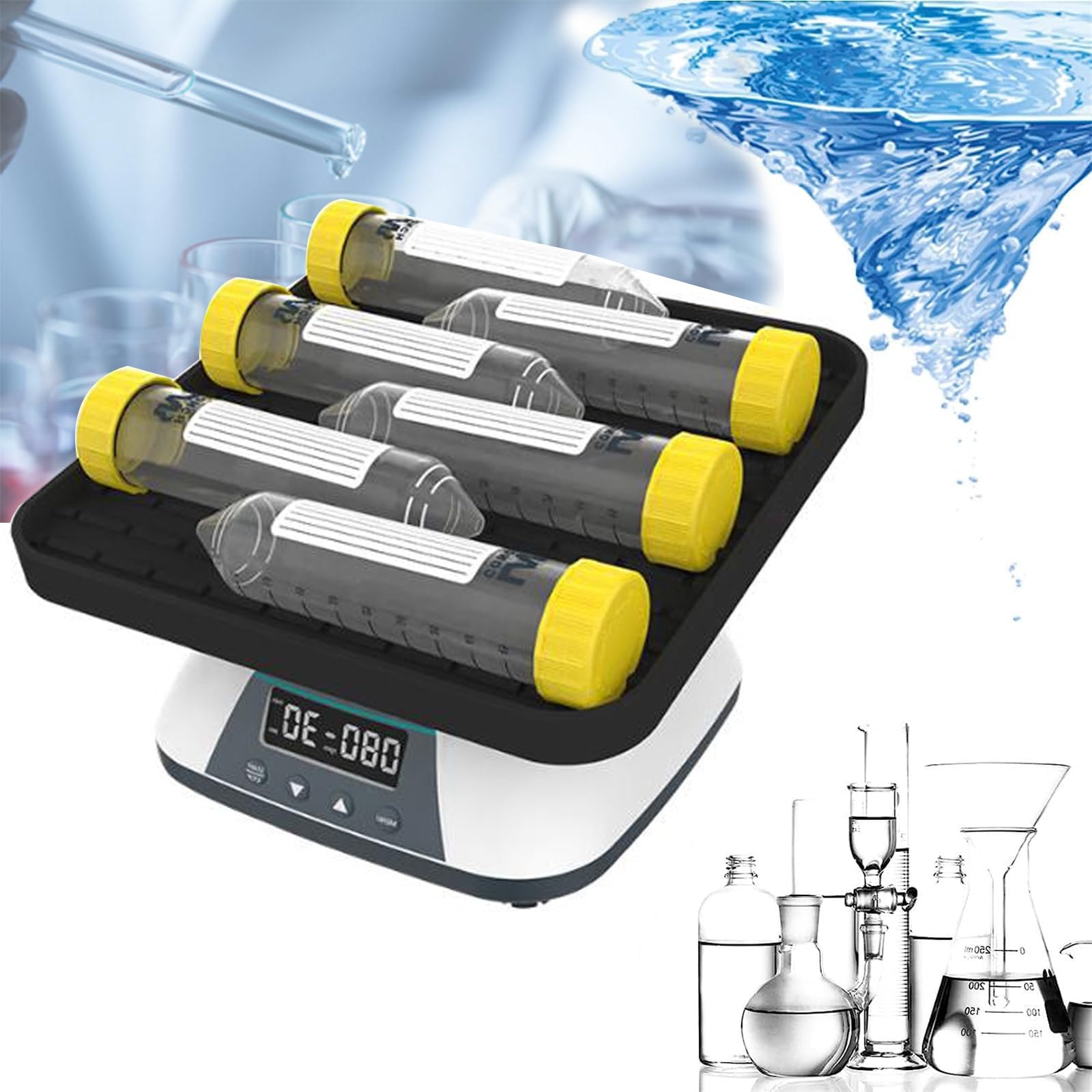 Agitateur orbital de laboratoire pour éliminer les sédimentations de solutions