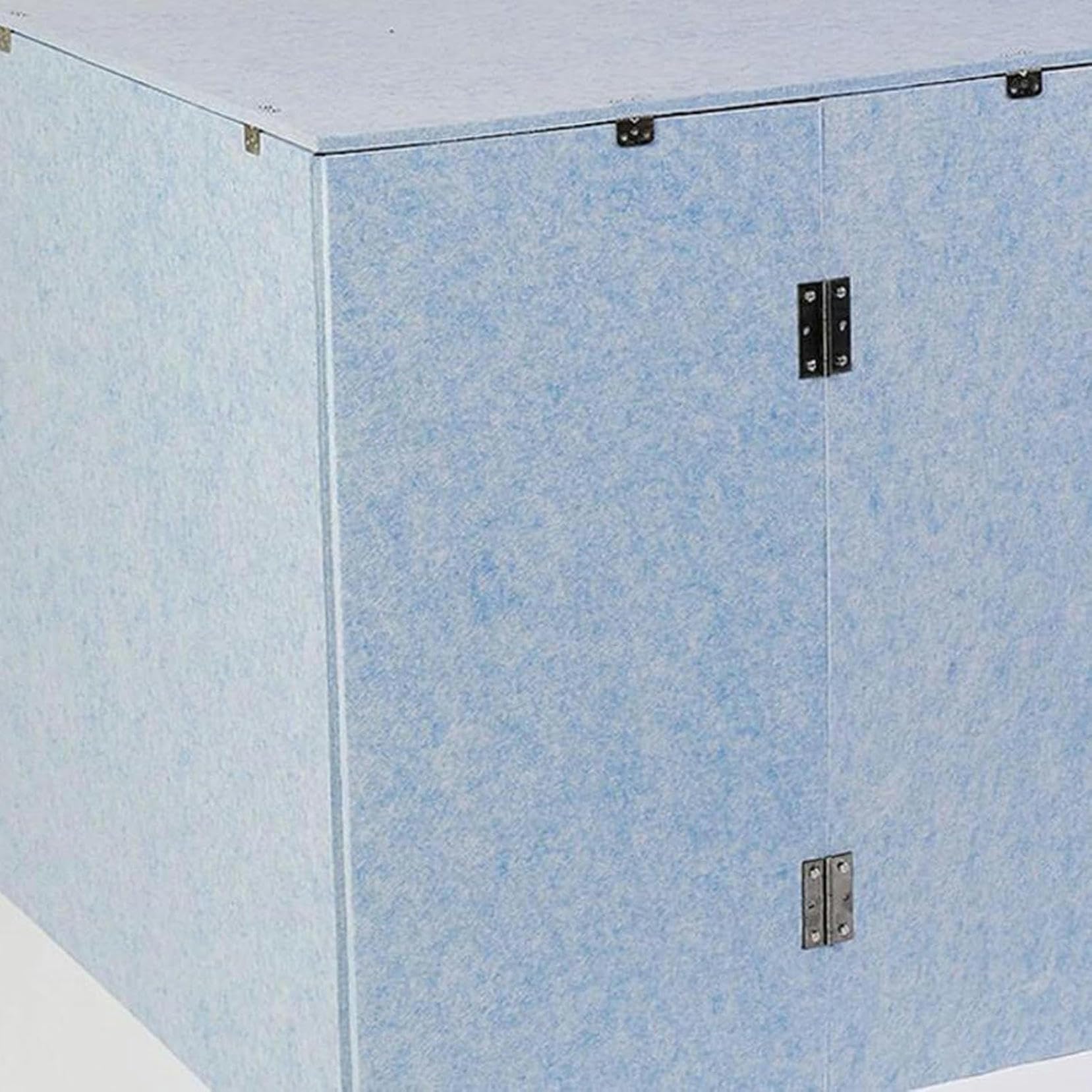 Cabina De Grabación Vocal Portátil,Cubierta Insonorizada De Escritorio Espuma De Absorción De Sonido Súper Densa con Reducción De Ruido Caja De Cabina De Grabación De Sonido Portátil Hecha~/