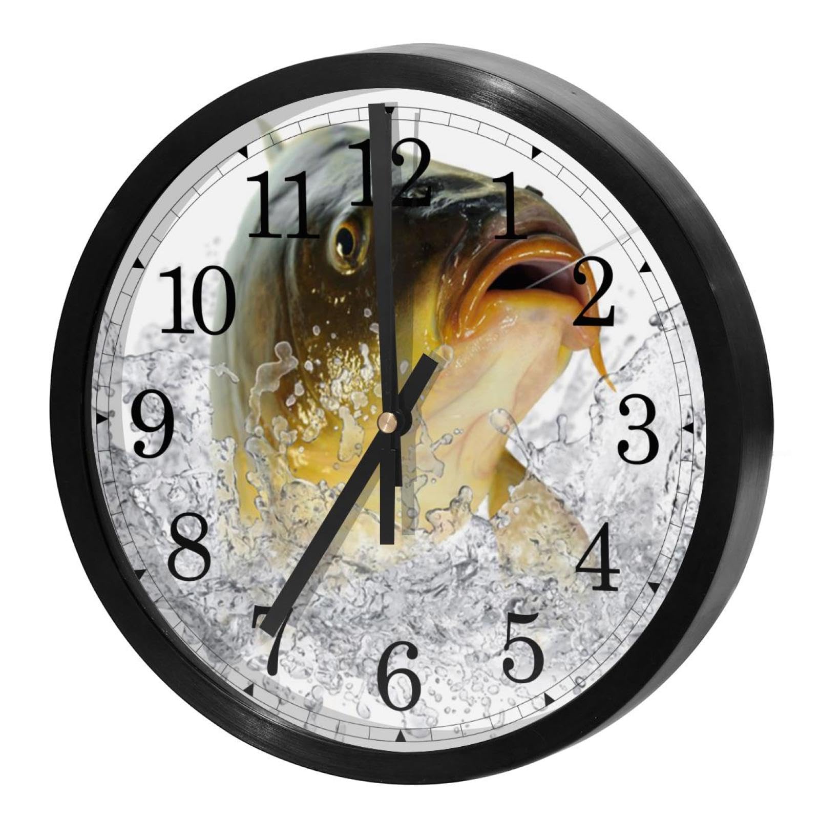 Horloge murale sans tic-tac à quartz avec mécanisme silencieux pour concentration maximale