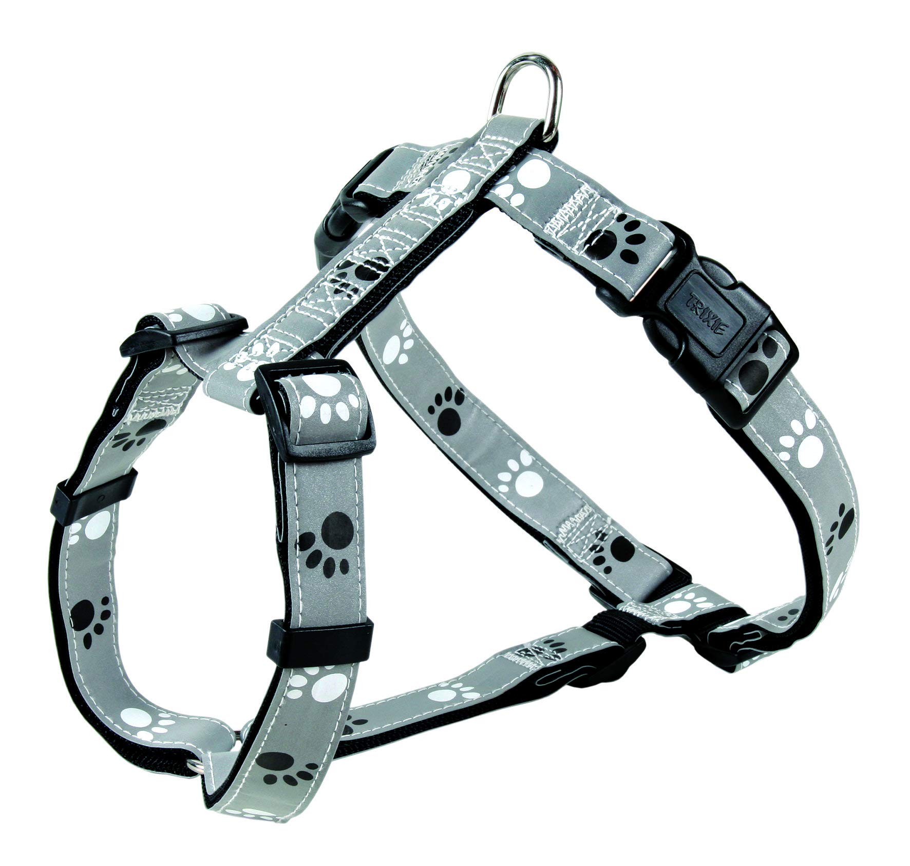 See full amazon price history chart for Trixie Silver Reflect H-Harness, S–M: 40–65 cm/20 Mm, Black/Silver Grey Trixie Silver Reflect H-Harness, S–M: 40–65 cm/20 Mm, Black/Silver Grey (B001221FQ8) Amazon Price History, Amazon Price Tracker