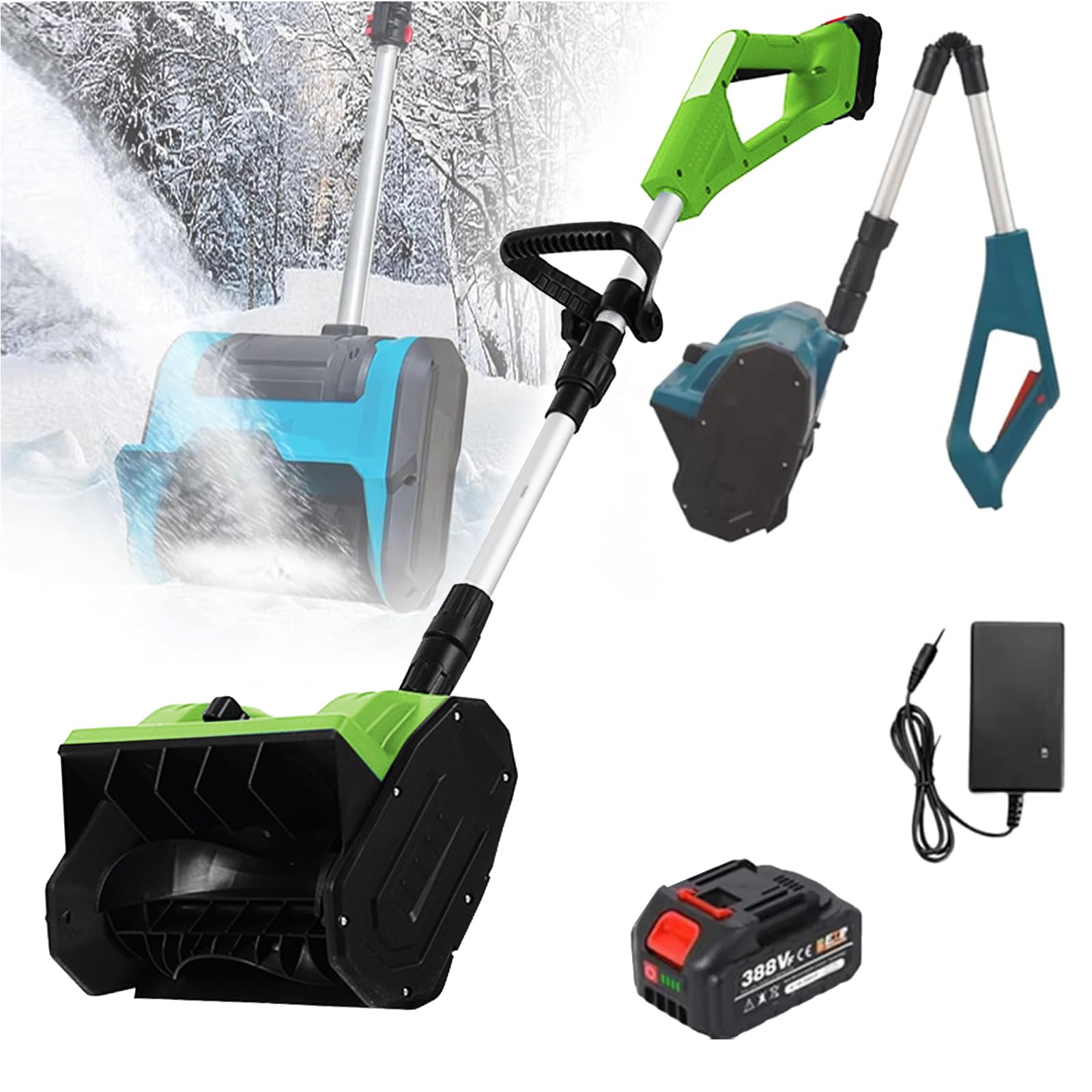 Souffleuse à neige électrique pour nettoyer facilement votre terrasse et vos allées