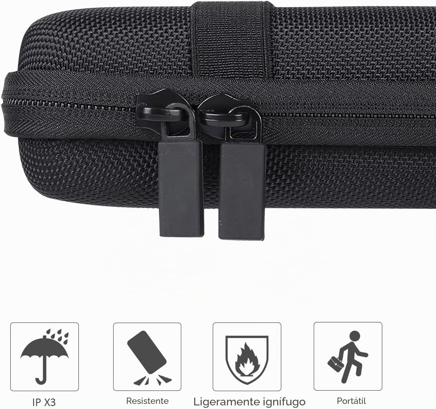co2CREA Estuche de Viaje Duro de Repuesto para Razer Huntsman Mini 60% / Snpurdiri 60% / MageGee 60% / Newmen GM610 Teclado de Juego（Funda Solo）