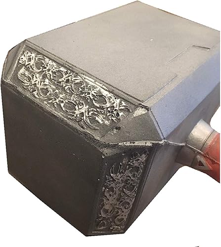 Mjolnir - Réplica de hacha de martillo y hacha rompetoras, hacha de espuma y martillo de espuma, accesorio de hacha realista para cosplay,