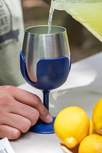 Miniatura 3 de Camco Life is Better at The Campsite Vaso Térmico para Vino Aislamiento al Vacío de Doble Pared Resistente Fabricado de Acero Inoxidable 188