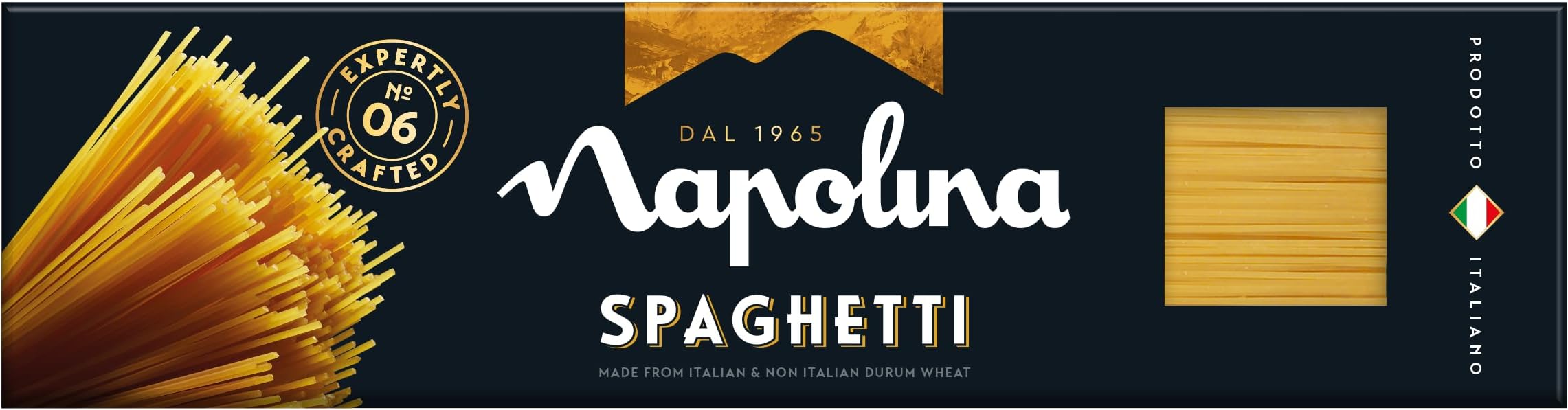 Napolina Spaghetti, 500 g (Pack of 1)