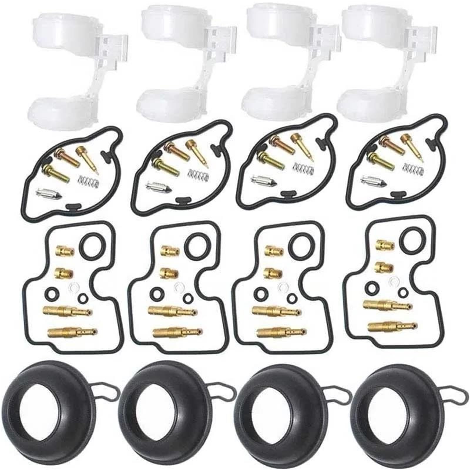 guarnizione di tenuta Kit Riparazione Carburatore Moto 4X Galleggiante A Membrana Per CBR600F2 1991-1994 CBR 600 CBR600 F2