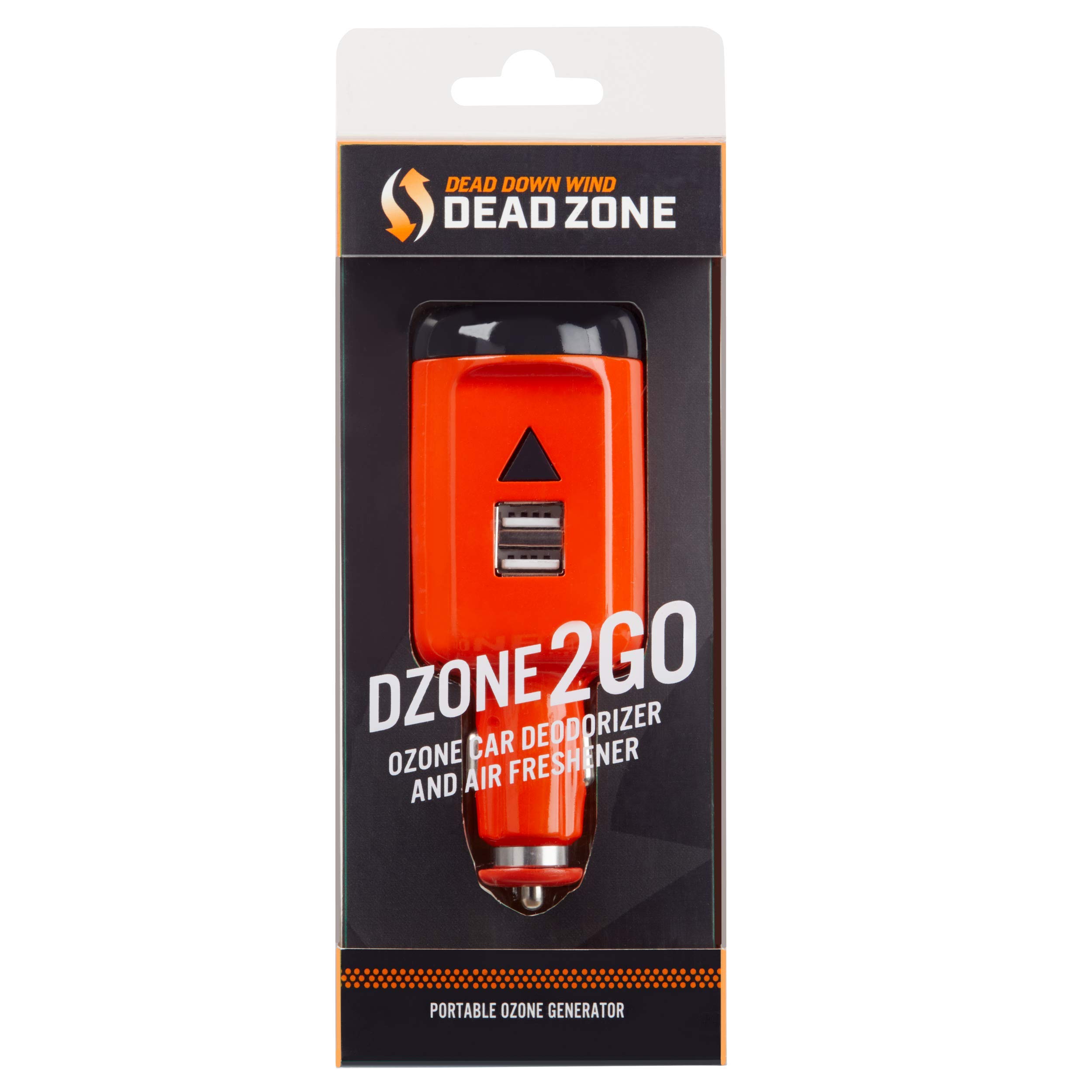DEAD DOWN WIND Ozone Car Plug in (1Ct) - Hunting Scent Control - Durable Hunting Scent Eliminators - Advanced Hunting Gear