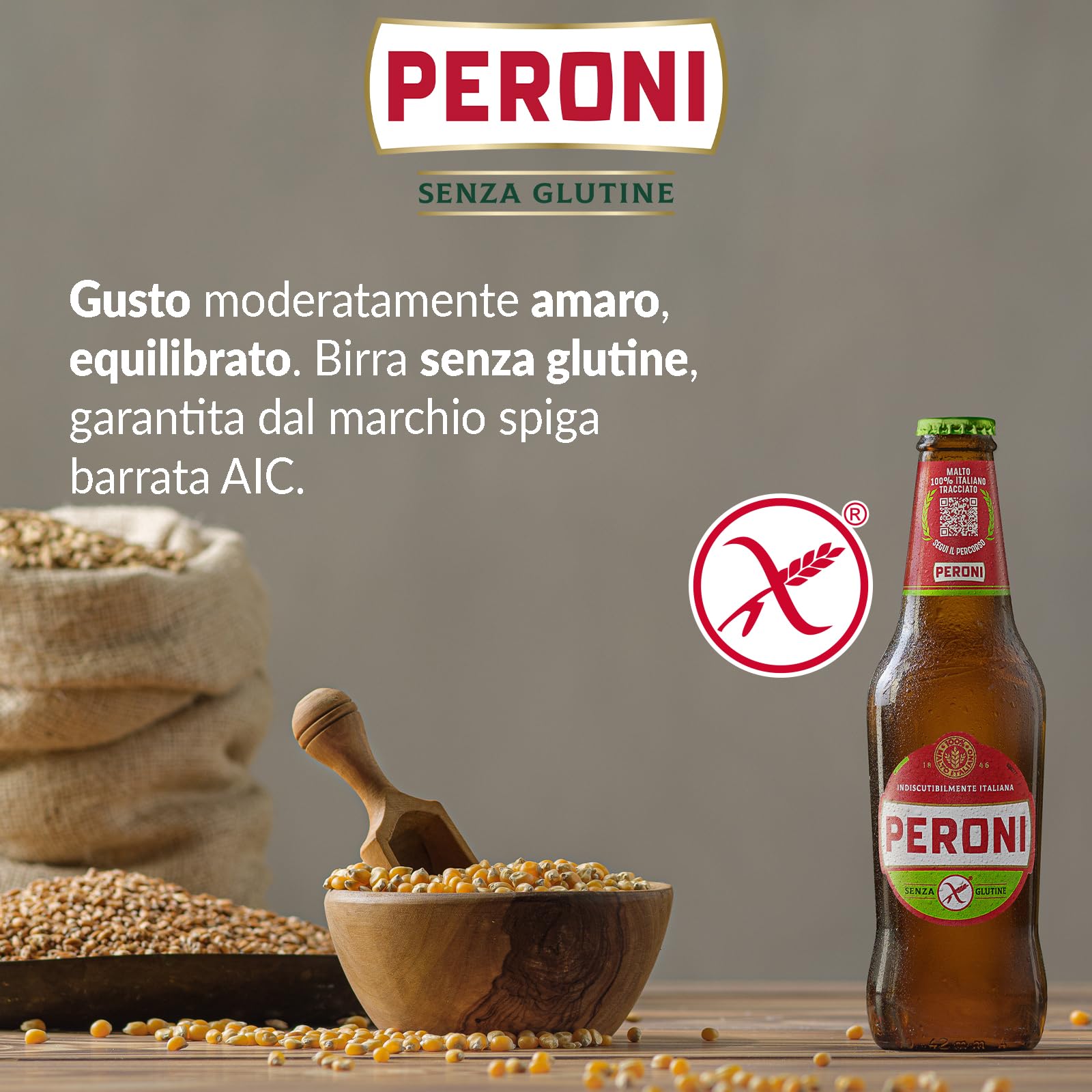 Cerveza sin gluten peroni 33cl cerveza italiana gourmet