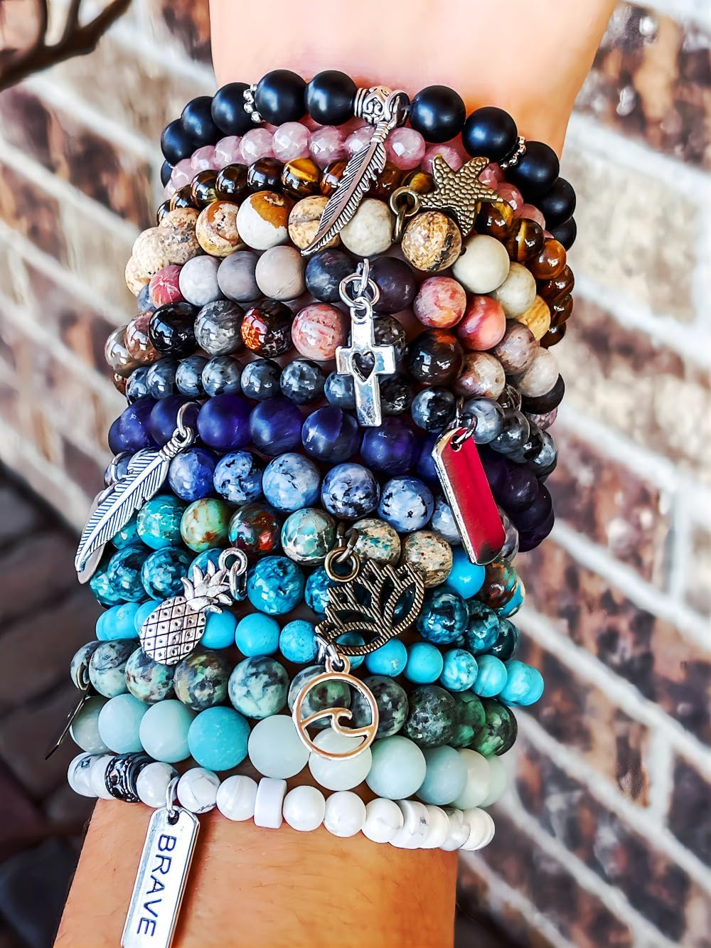 Zenkeeper Natural Gemstone Beads for Jewelry Making 4 MM Mixed Assorted Colorful Gemstones Loose Stone Beads - Image 4