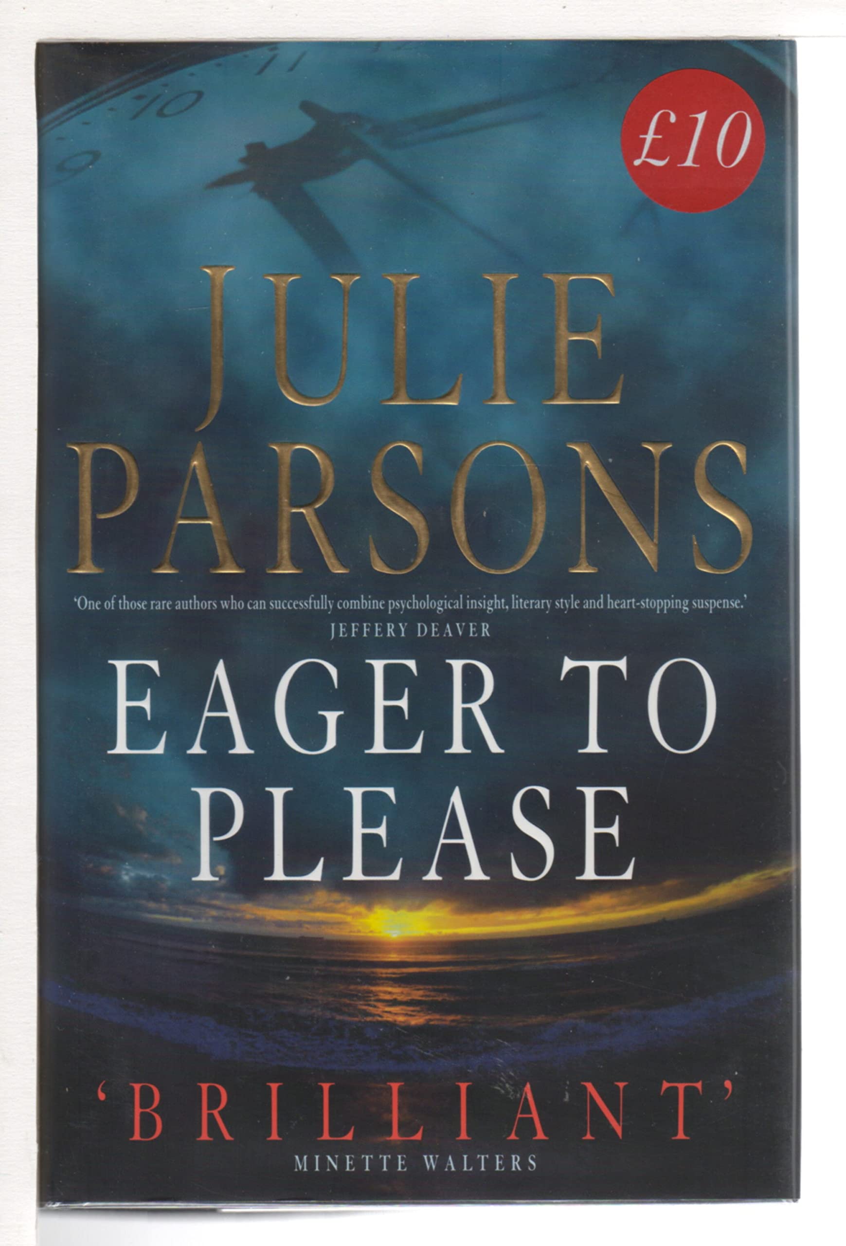 Julie Parsons - Eager to Please - 1st/1st (2001 Macmillan First Edition DJ)