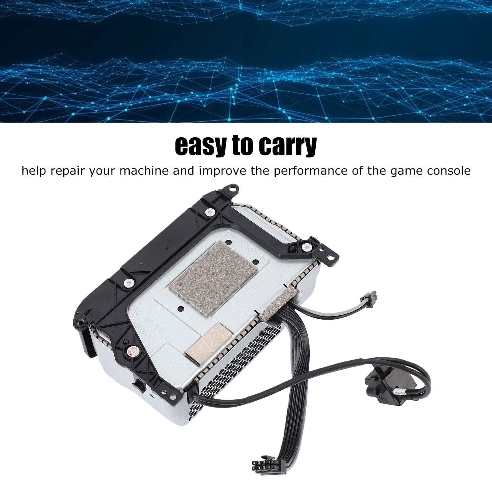 Sxhlseller Fuente de Alimentación para Xbox Series X Fuente de Alimentación Incorporada Portátil Adaptador de Ca Piezas de Fuente de Alimentación para Consola Xbox Series X 100-240V