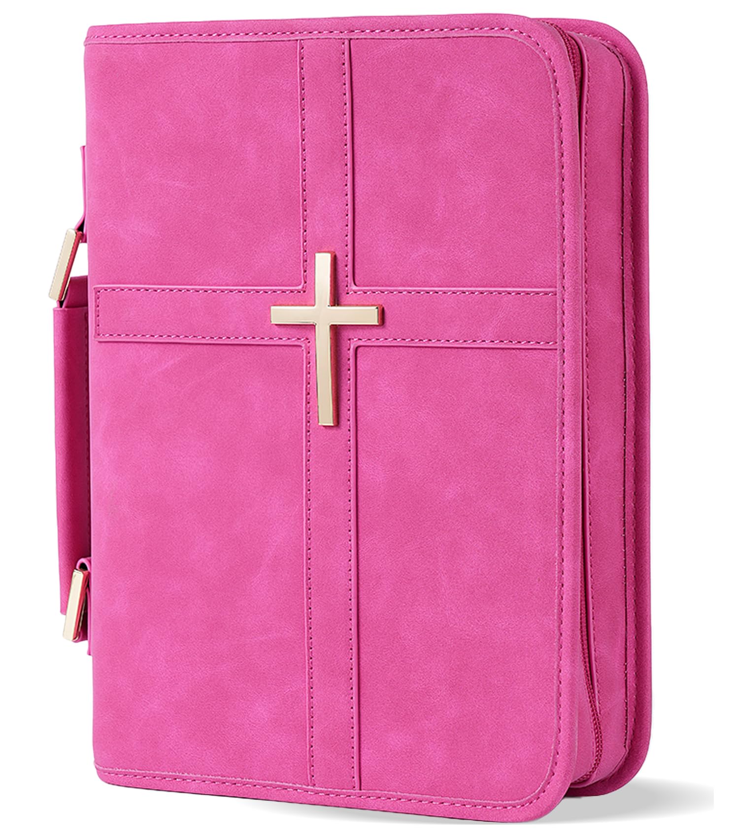 Vegan Leather Bible Cover Case, Bible Bag for Men Women, Gift Box Packaging