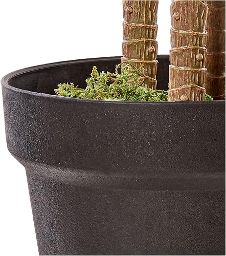 Vista 24 de Nearly Natural Planta artificial Dracaena de 56 pulgadas (tacto real)