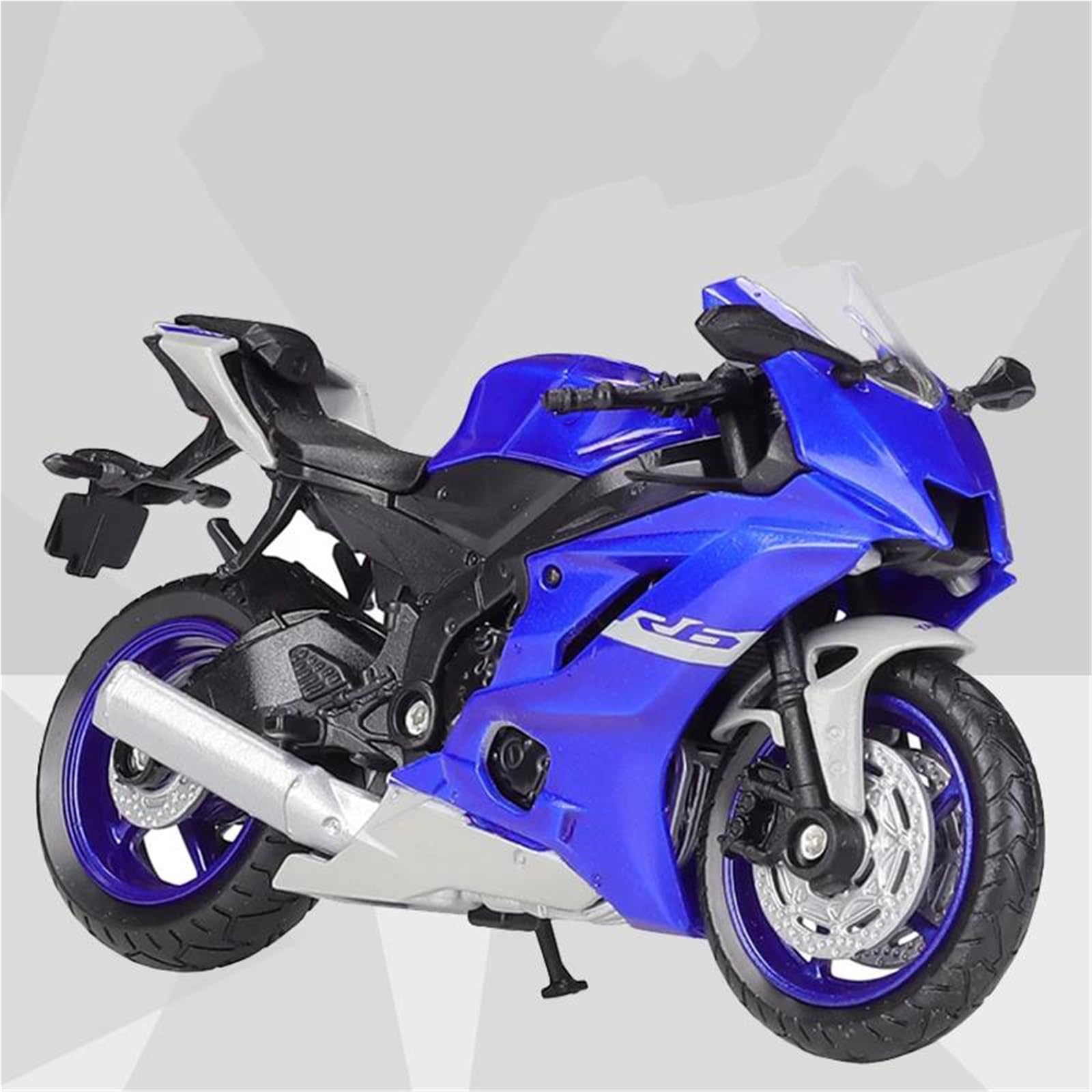 に適合する ハイパーモタード SP 合金ダイキャストバイク模型玩具 子供用ギフト おもちゃ バイクコレクターモデル 1/18 合金ダイキャスト製オートバイミニチュア模型玩具 ホイールステアリング付き に適合するヤマハ ロード