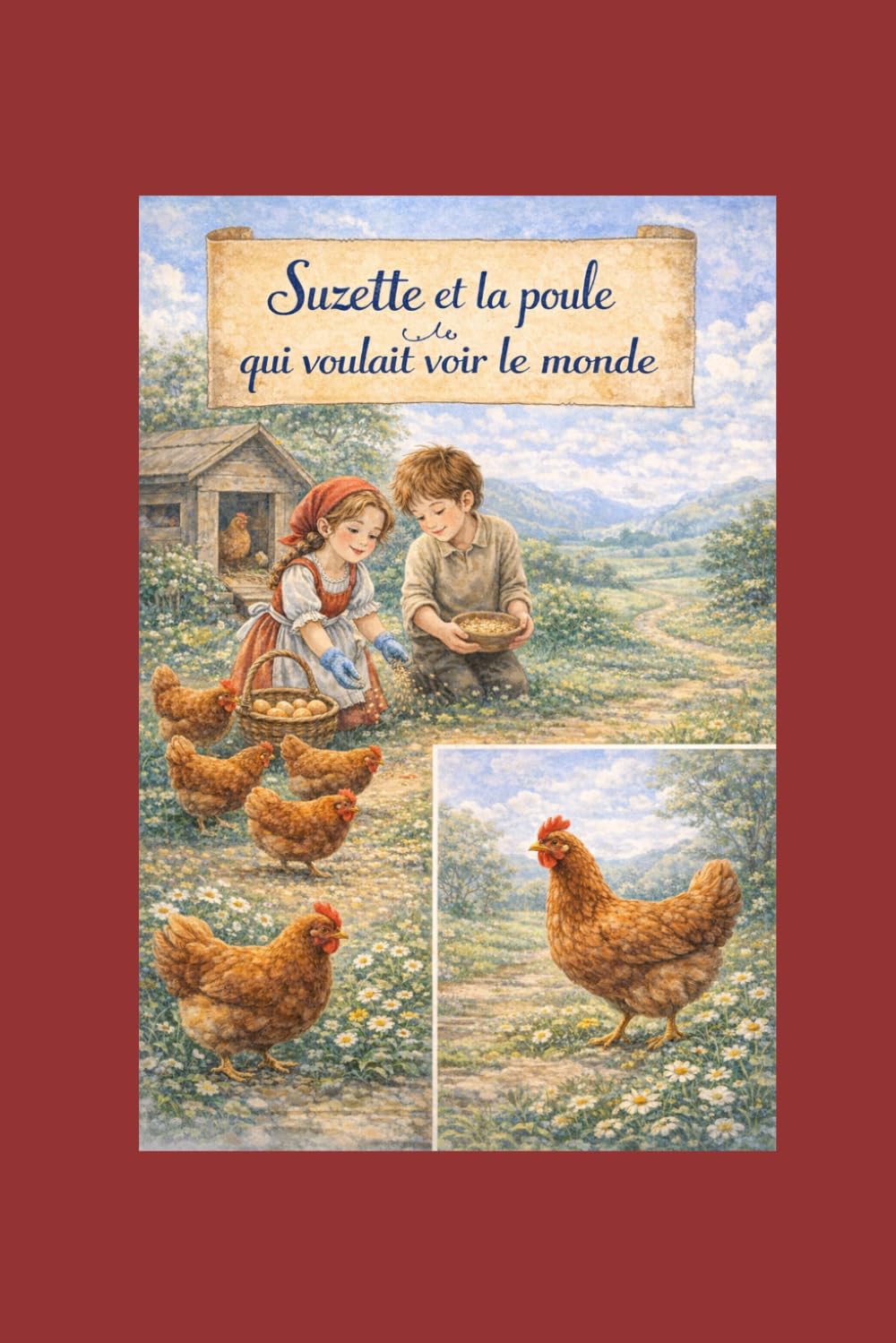 Suzette et la poule qui voulait voir le monde (Les aventures de la Fermette de Suzette)