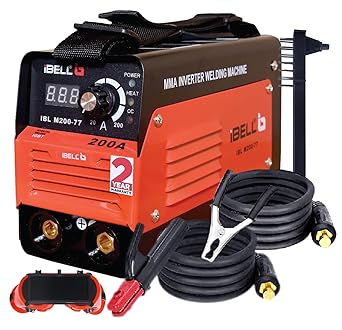 IBELL Inverter ARC Welding Machine (IGBT) M200-77BC, 200A with Built-in Hot Start and Anti-Stick Functions - 2 Year Warranty