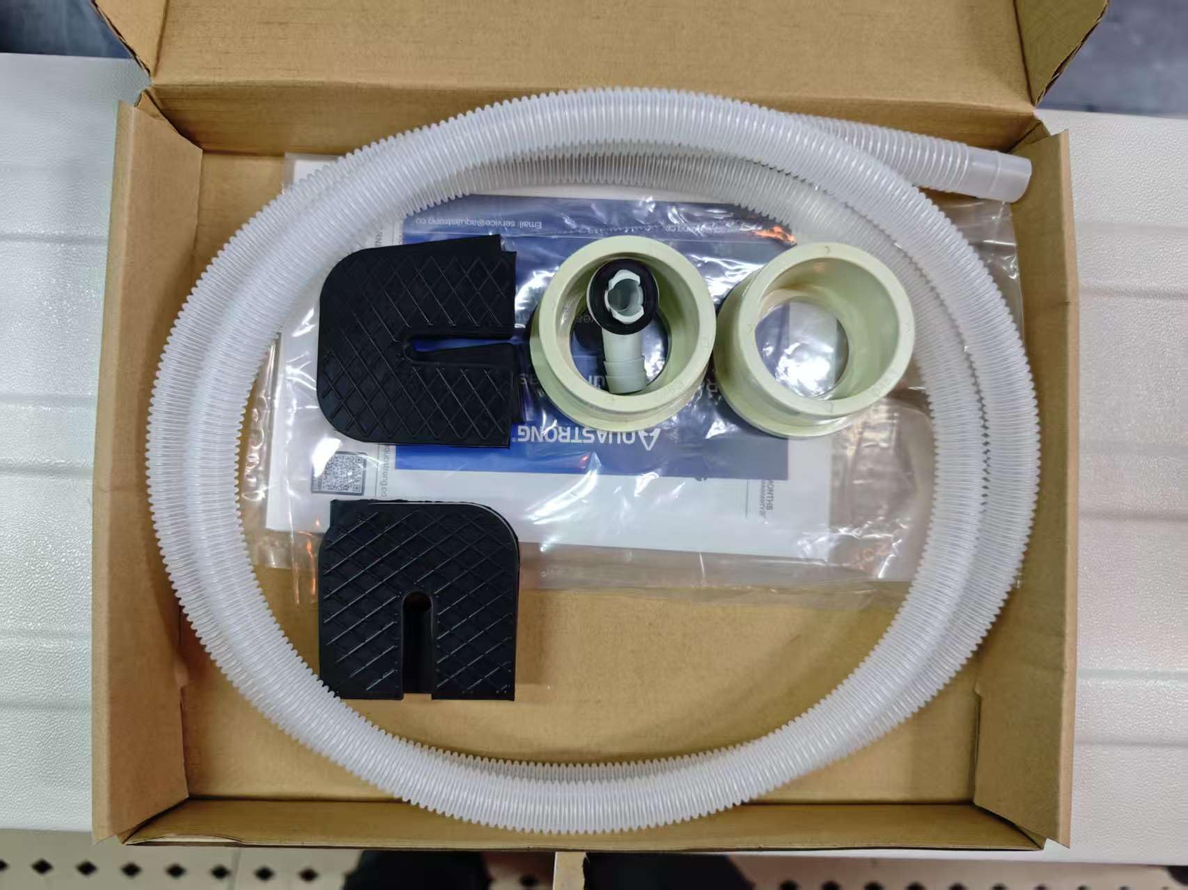 Adaptateur HEX PVC raccord à coller tuyau évacuation eaux usées sanitaire