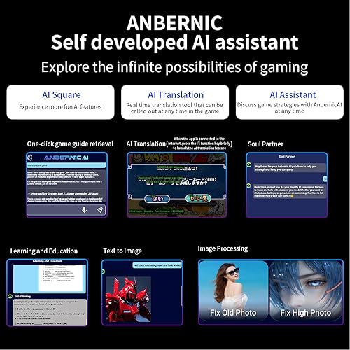 Miniatura 8 de RG476H - Consola de juegos retro Android 13 Sistema Unisoc T820 RG 476H Juego de mano 4.7 pulgadas LTPS Pantalla multitáctil en línea Joystick de