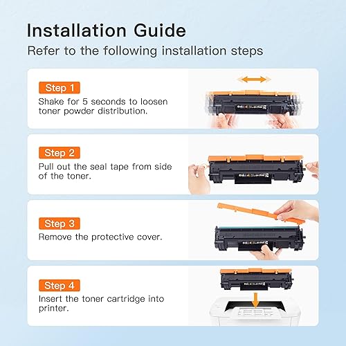 Vista 111 de E-Z Ink Cartucho de tóner compatible TN433 de repuesto para Brother TN433 TN-433 TN433bk TN431 para usar con impresora Brother MFC-L8900Cdw