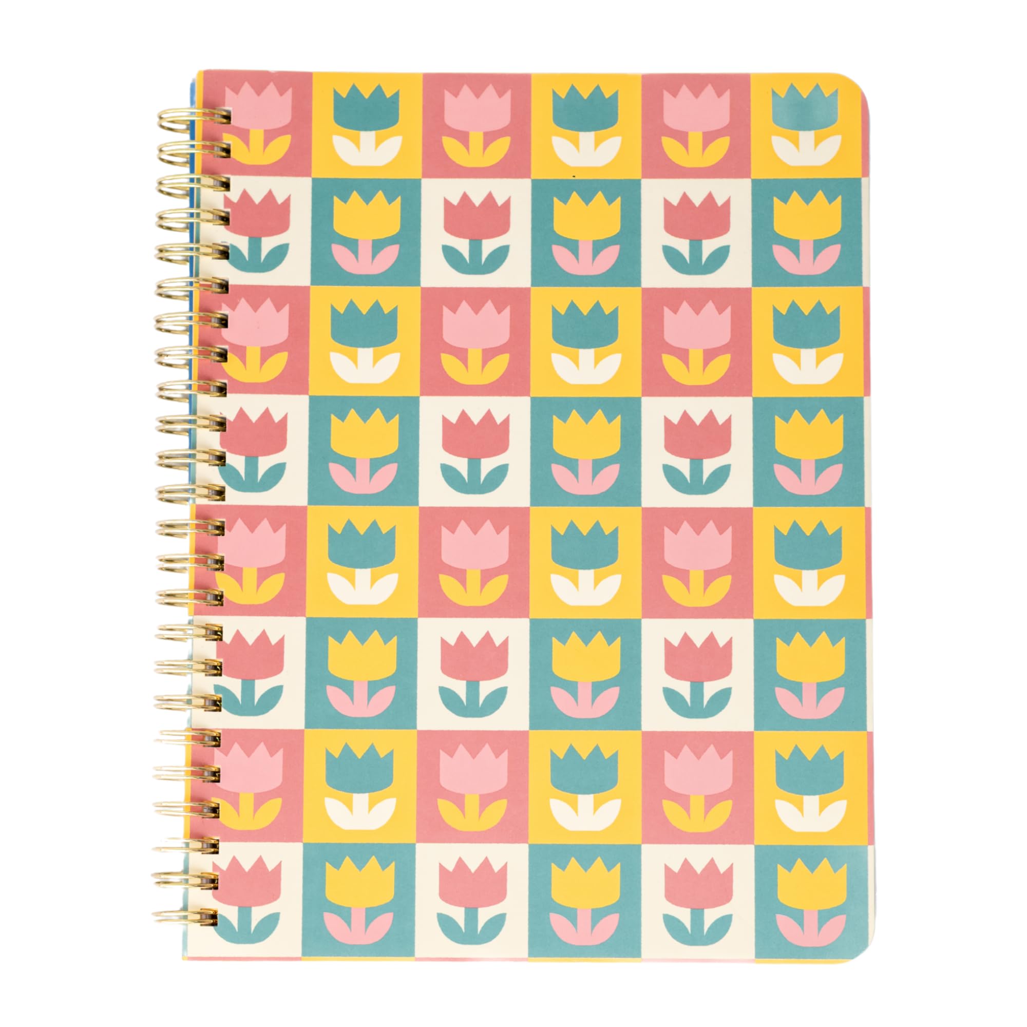 ban.do Small Floral Spiral Notebook, Tulips