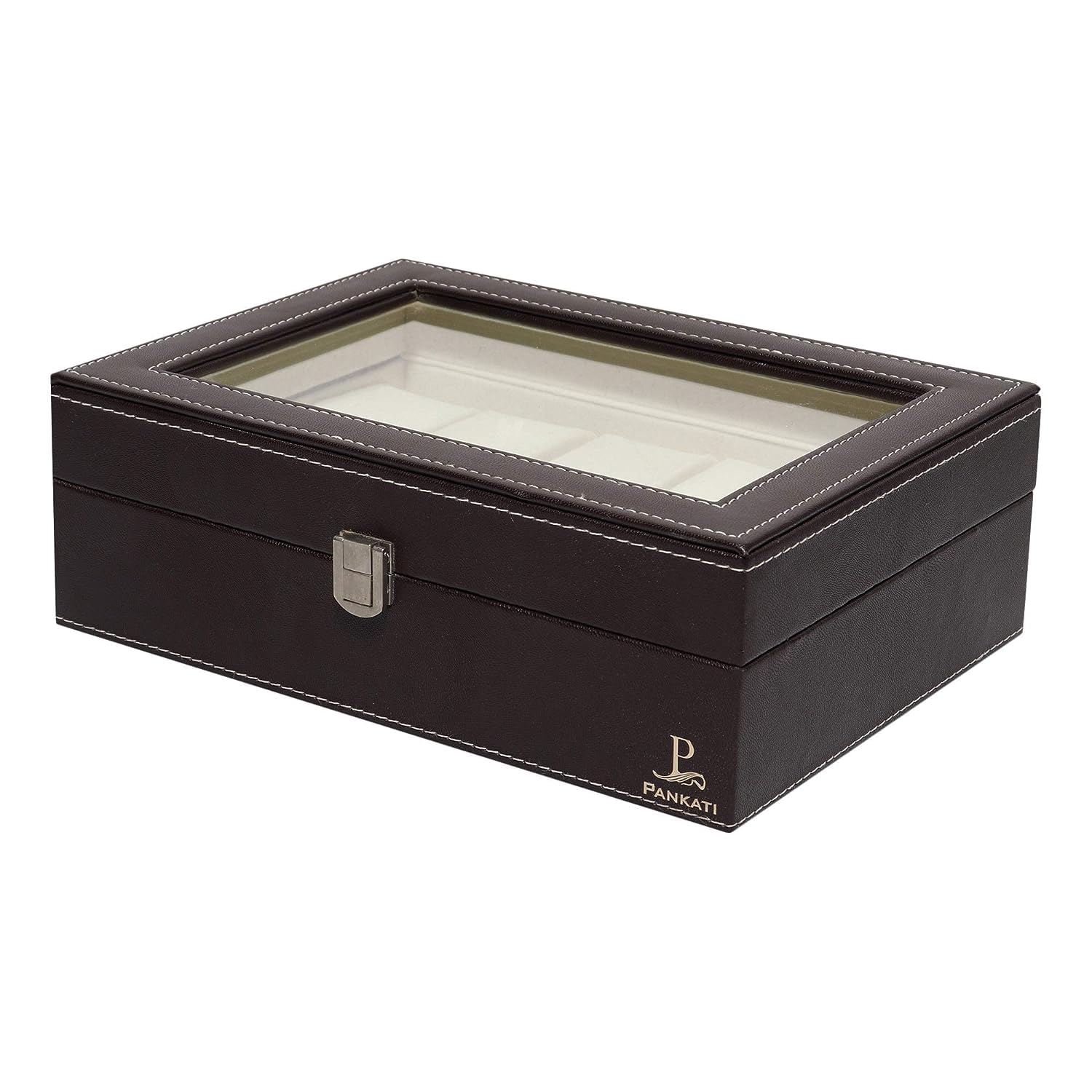 PANKATI® PRMIUM Wrist Watch Storage Organizer Box Case with Faux Leather FOR 12 WATCH (B097YWDRZC) Amazon Price History, Amazon Price Tracker