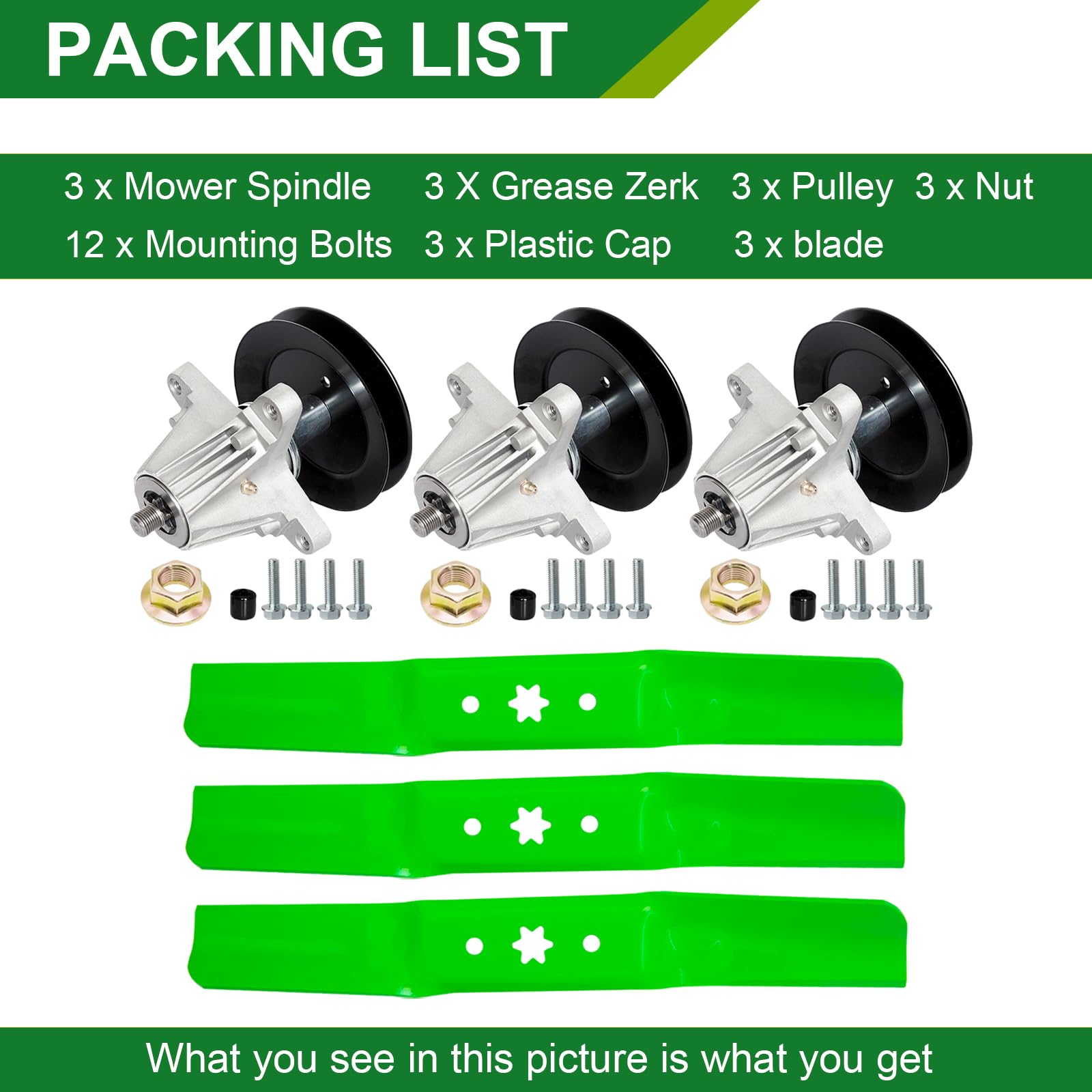 Amazon.com : JSXDNWYJ 54 Inch Mower Deck Rebuild Kit Fit for Cub