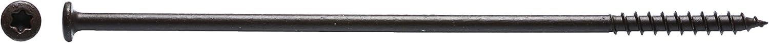 Big Timber GTR147B #14 by 7-inch T-30-drive bit Gutter Type Brown Star Drive Screws-Exterior,(250 per Box)