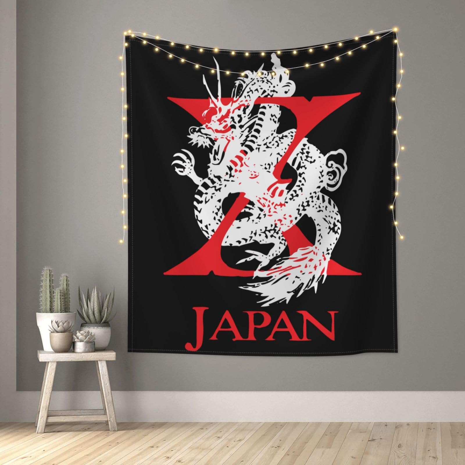 Amazon.co.jp: タペストリー X Japan エックス ジャパン 大判 壁掛け