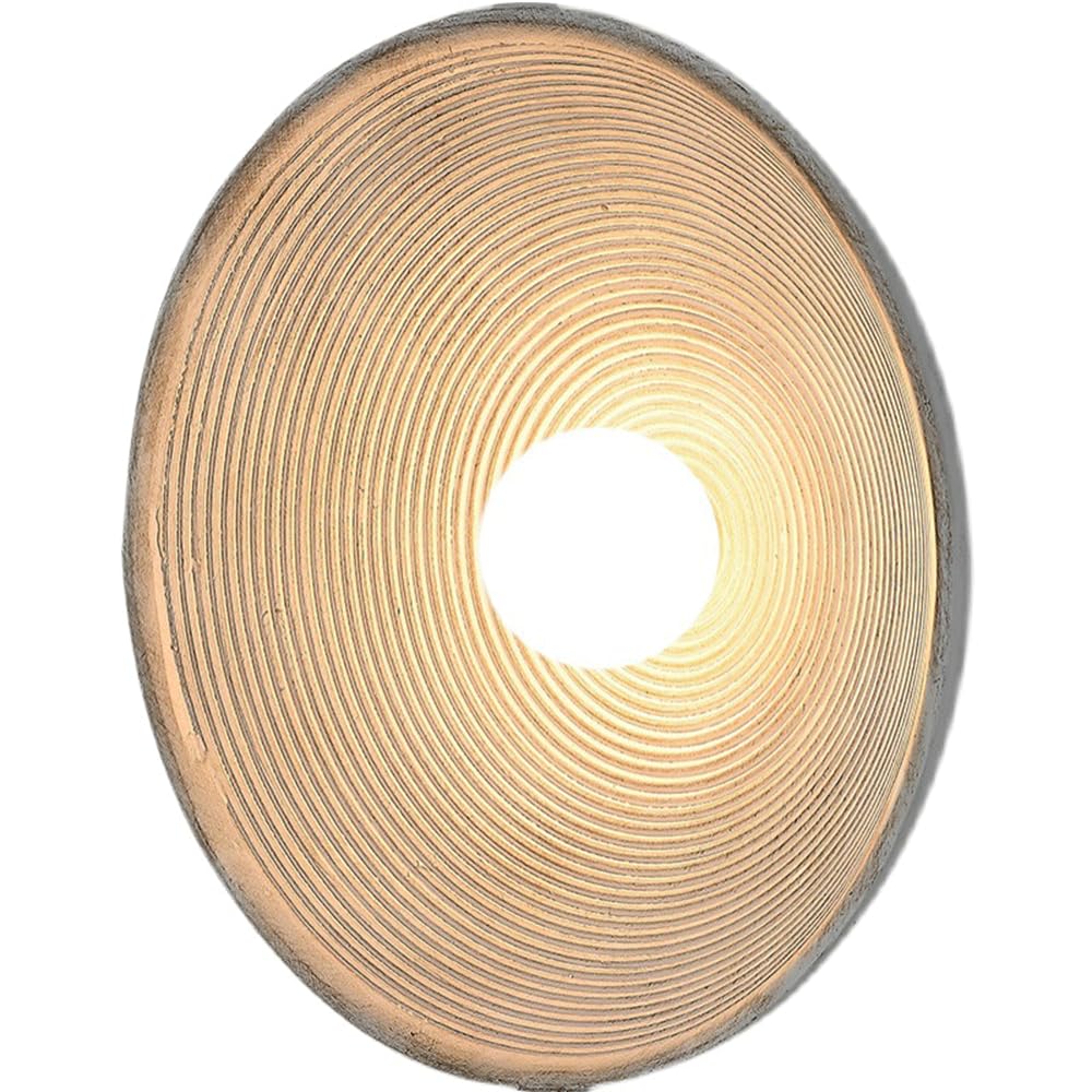SCZWP8 Indoor Wall Sconces, Wall-mounted Lamps for Living Room and Bedroom, Farmhouse-style Wall Light Fixtures with Bathroom Vanity Lights - Tricolor Light 5w Beige