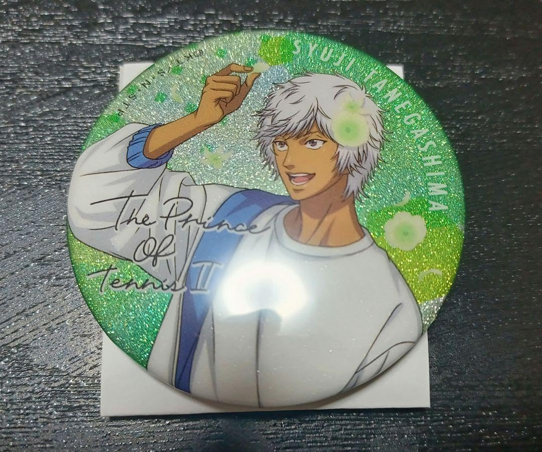 テニプリ新テニスの王子様種ヶ島修二花冠缶バッジ匿名配送