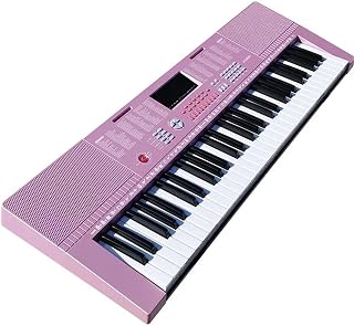Teclado Electrónico Piano Órgano Electrónico Rosa De 61 Teclas Instrumentos Musicales Teclado Profesional Piano