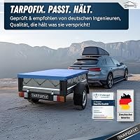 Tarpofix Ponyva Utánfutóhoz 257,5x134,5cm Kötéllel PVC Erősített 9