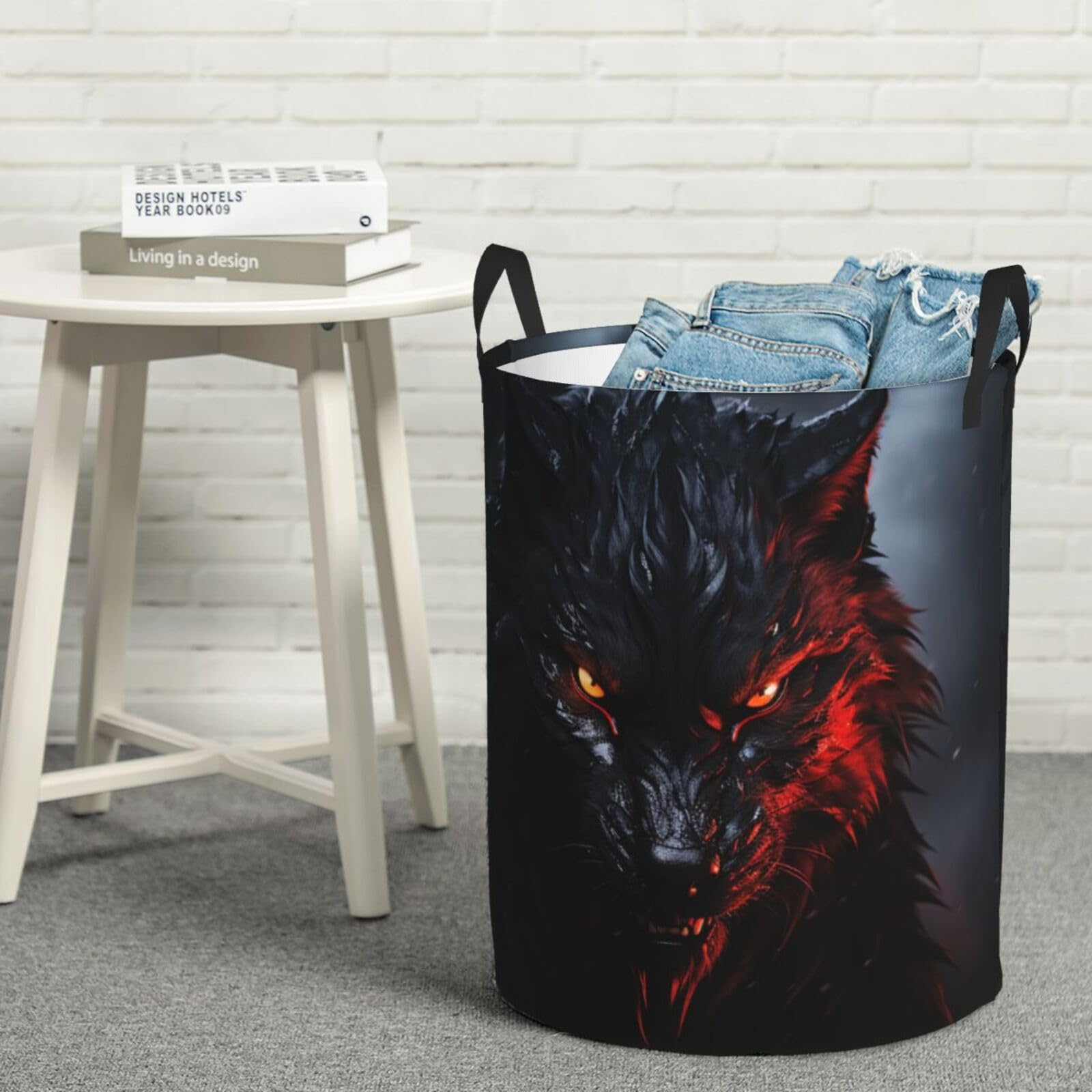 Sac de rangement portable et pliable contre le désordre du linge de maison