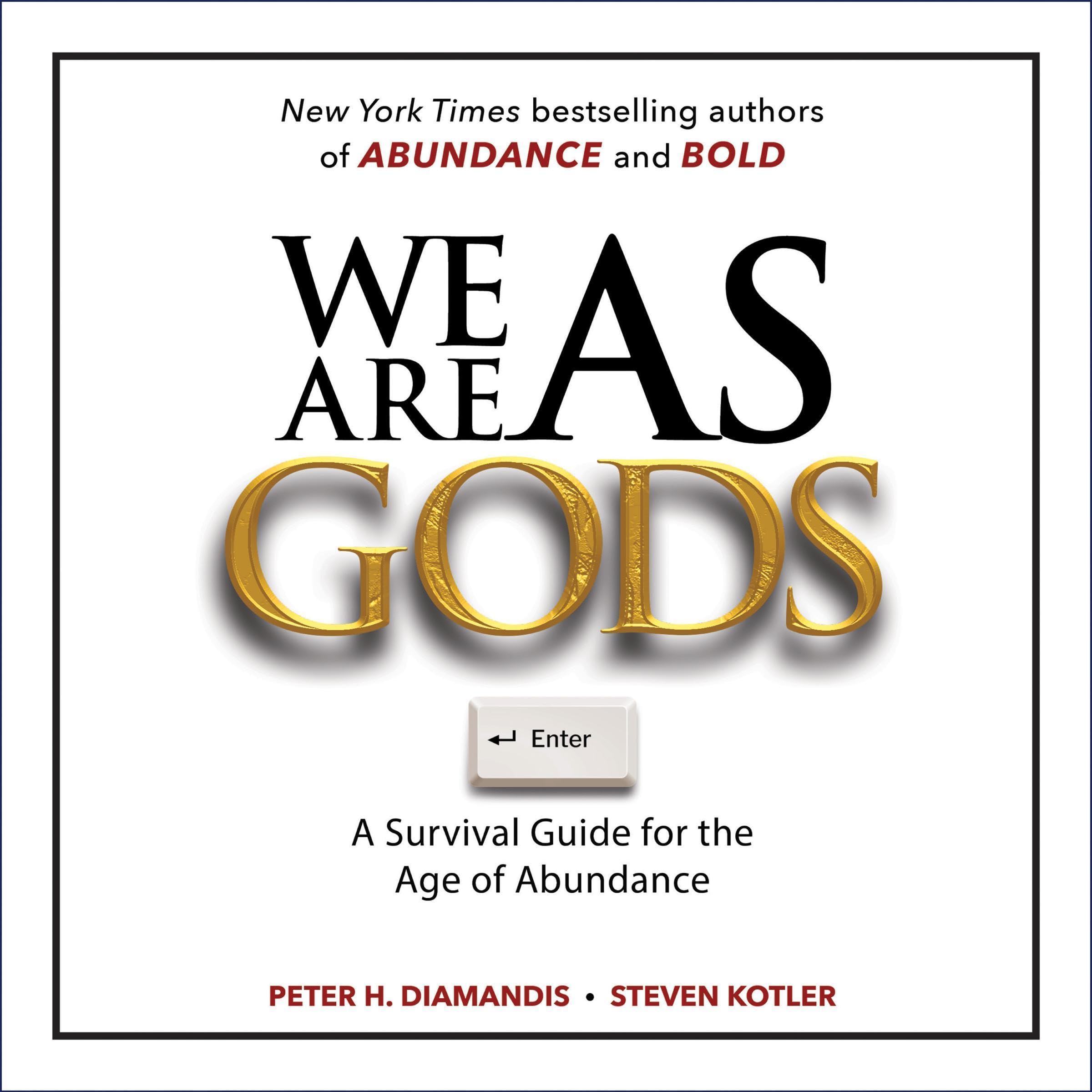 Cover art for We Are as Gods